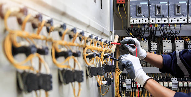 Professional Electrician technician working in Perry, GA